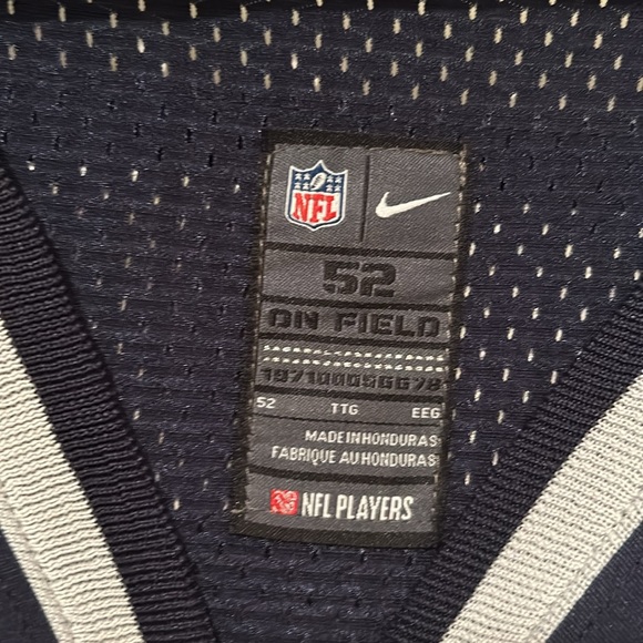 Brand New NFL Nike on Field New England Patriots Gronkowski Jersey size 52 - Picture 4 of 4